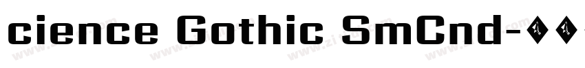 cience Gothic SmCnd字体转换 cience Gothic SmCnd字体转换